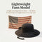 Kragg Field Hat — Solar Fan Fishing Hat with Wide Brim, Dual Cooling Fans & UV Sun Protection